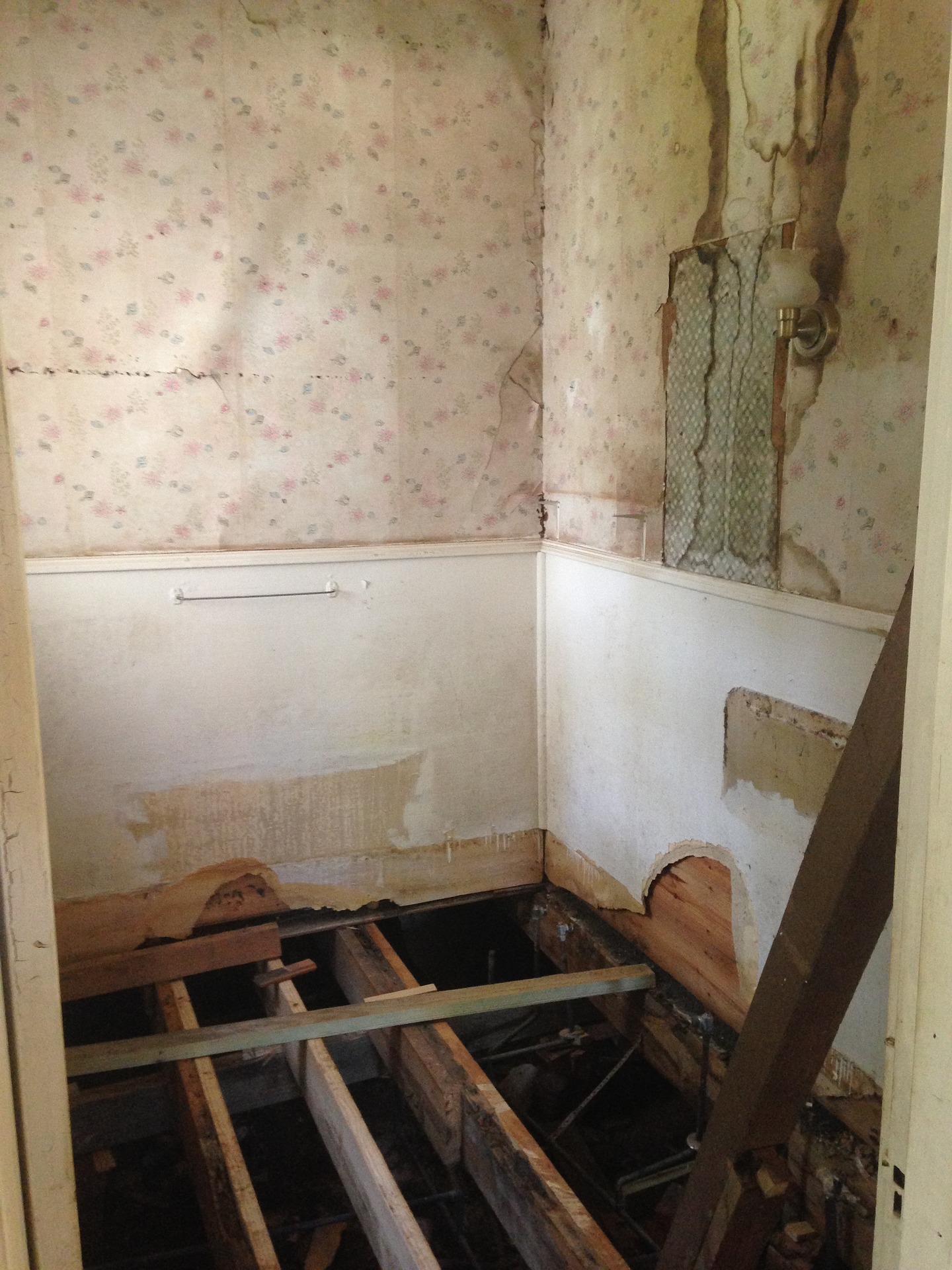 Remodel in progress
