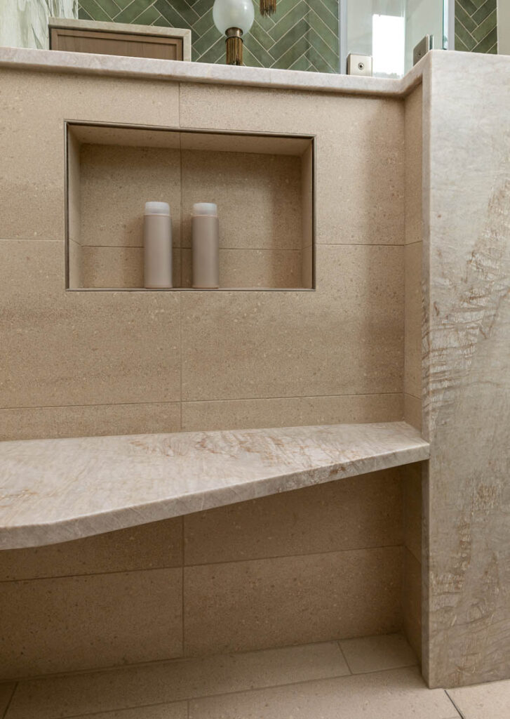 Botannical Reverie Bathroom Remodel Photo, Project by Shirey Home Pro