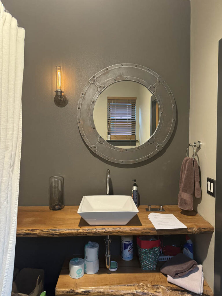 Botannical Reverie Bath before being remodeled by Shirey Home Pro remodeling