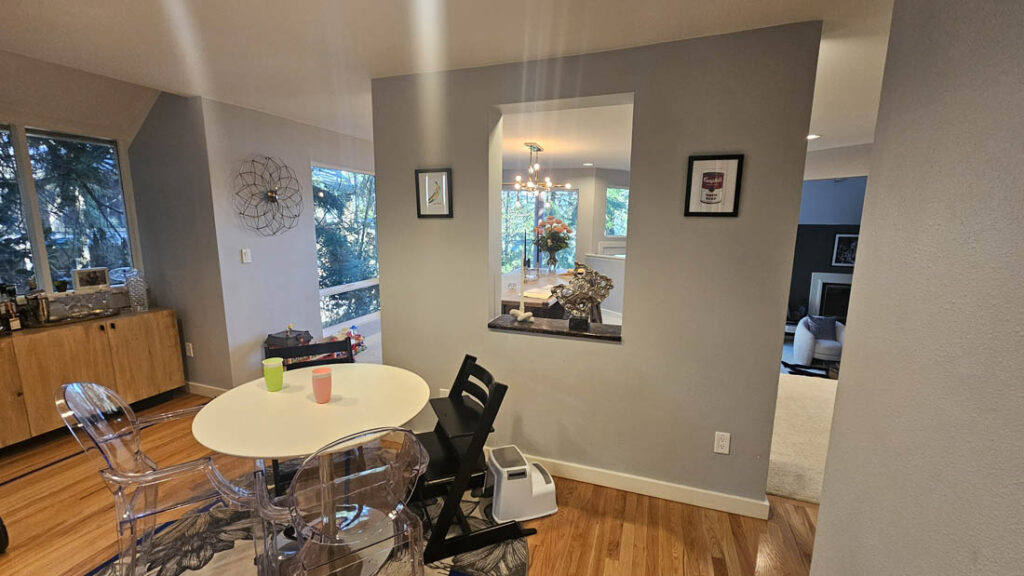 Kitchen before remodel
